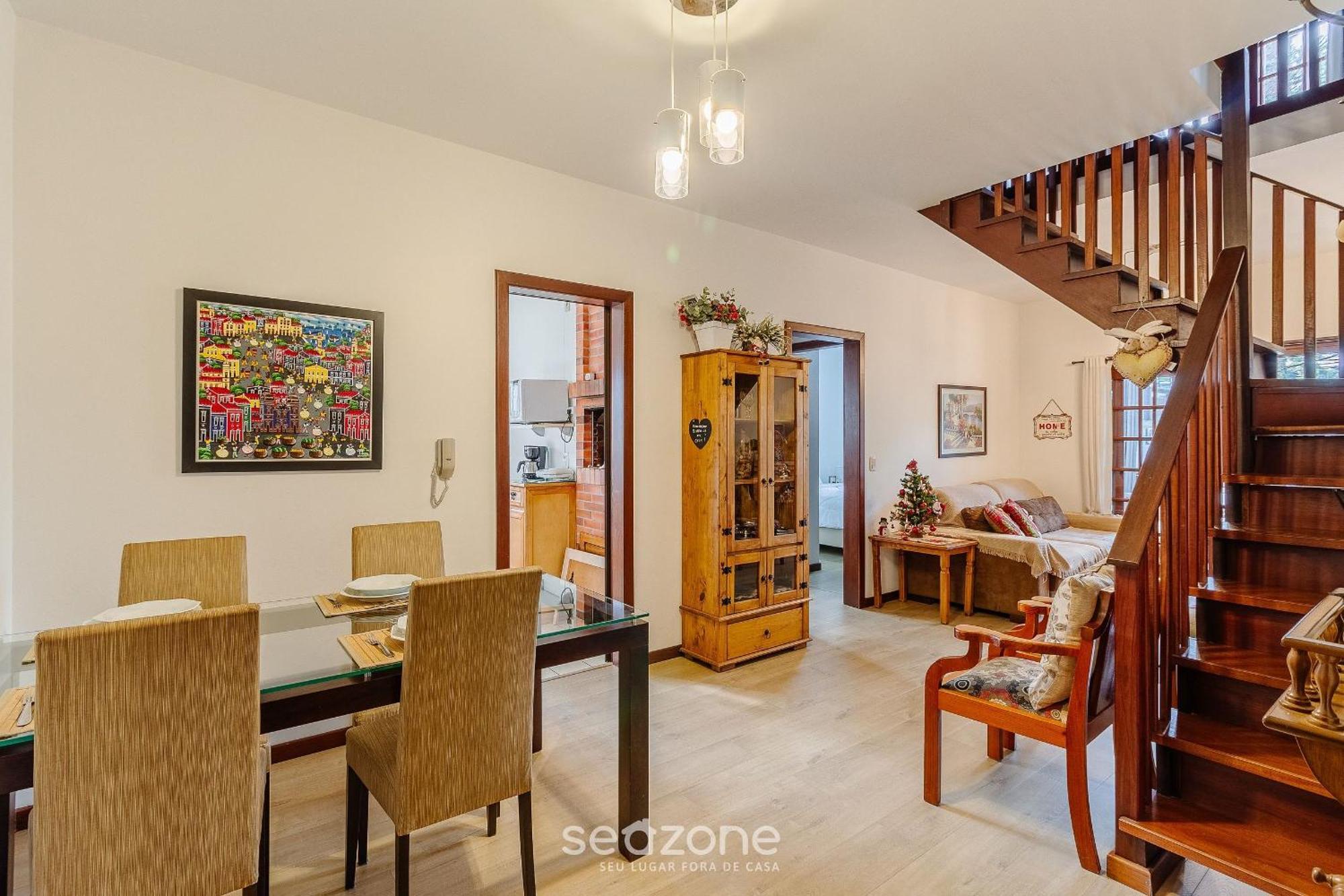 Apto Duplex C/ Lareira 100M Do Lago Negro Rln204 Gramado Luaran gambar